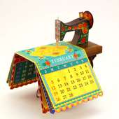 Mini Sewing Machine DIY Calendar
