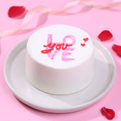 Whispered Valentine Love Choco Bento Cake