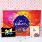 Minion Rakhi and Chocolates Combo for Brother