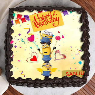 Order Minion Trio Birthday Poster Cake