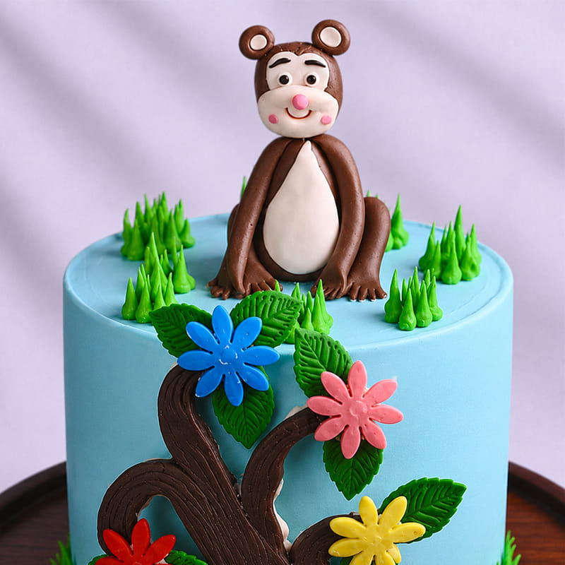 Mischievous Monkey Cake