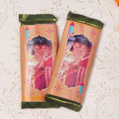 2 Personalised Chocolates for Diwali