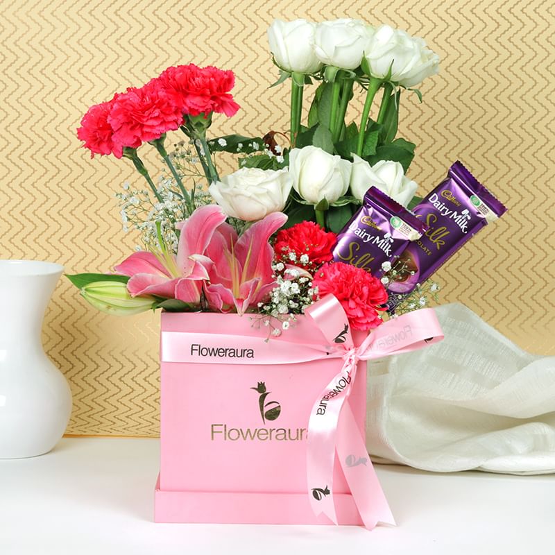Mix Florals Choco Box