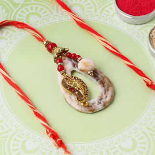 Modish Lumba Rakhi For Bhabhi