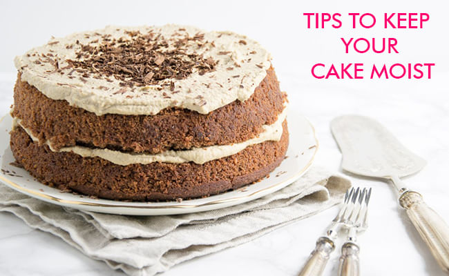 7 Secrets of Making A Moist Cake