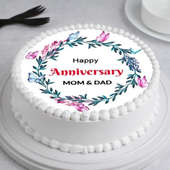 Anniversary Poster Cake for Mom and Dad
