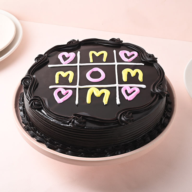 Mom Themed Choco Truffle Cake