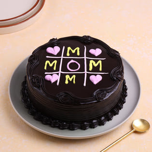 Mom Themed Choco Truffle Cake
