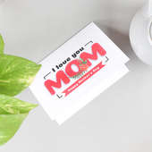Mom Love Card for Mothers Day