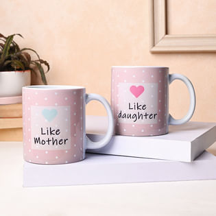 Mommy Daughter Coffee Mugs: Daughters Day Gifts