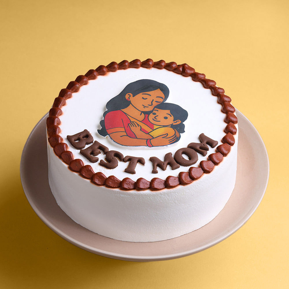 Moms Magic Hug Theme Cake