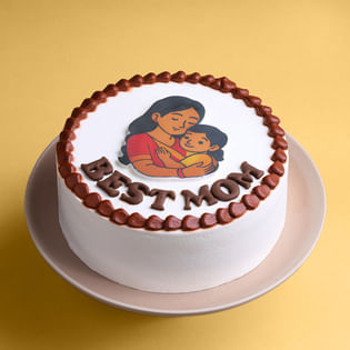 Moms Magic Hug Theme Cake