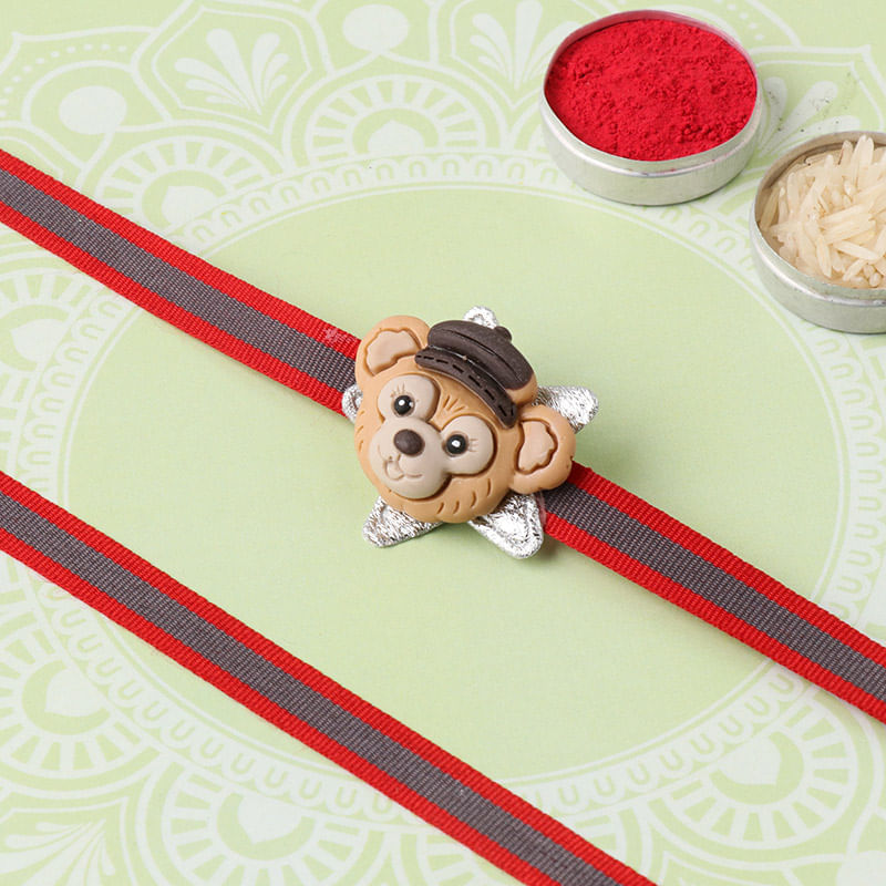 Send Monkey Star Band - Cartoon Rakhi for Kids online