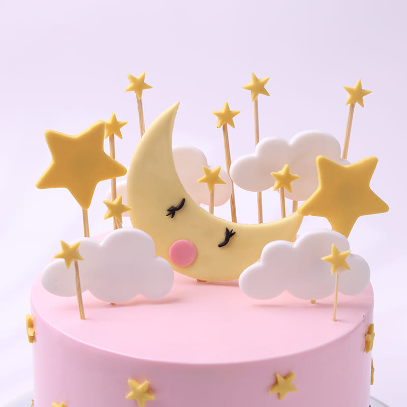 Moon N Stars Celebration Cake