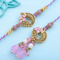 Moonlit Bond Bhaiya Bhabhi Rakhis