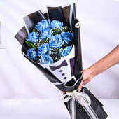 Moonlit Roses In Gentleman Elegance