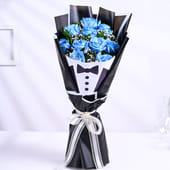 Moonlit Roses In Gentleman Elegance