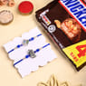 Morpankh N Divine Idols Rakhi Duo With Chocolates