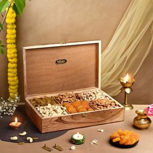 Mosaic Diwali Dry Fruits Box