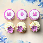 Mothers Day Cupcake Set of 6