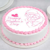 Happy Mothers Day Poster Cake Online