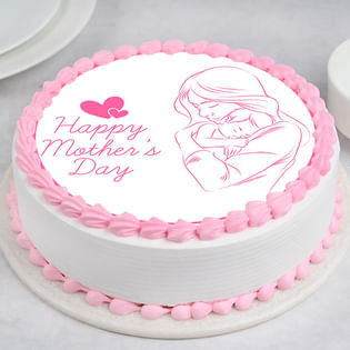 Happy Mother's Day Poster Cake Delivery