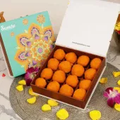Motichoor Ladoos Gift Box