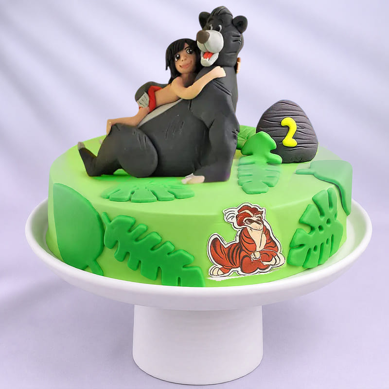 Mowgli And Friends Cake