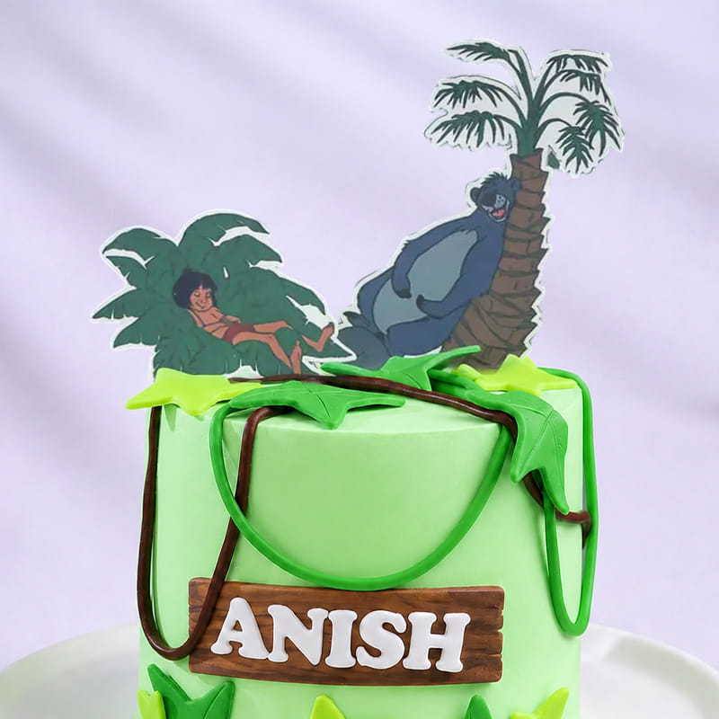 Mowgli Jungle Book Cake
