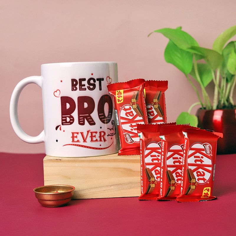 Mug Kitkat N Rakhi