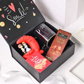 Photo Mug with Led Showpiece N Choco combo, Customised Chocolate Gift