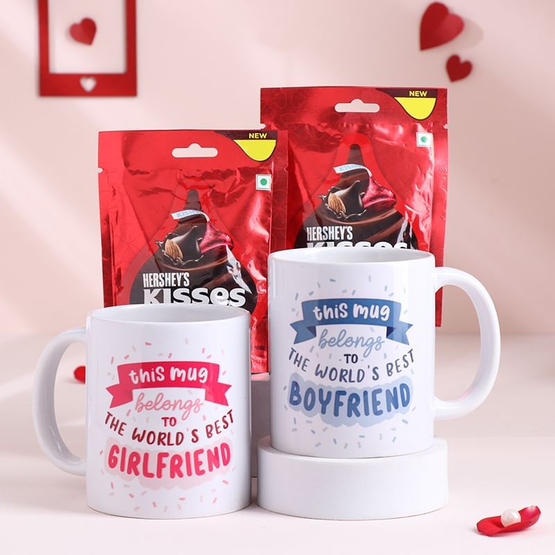 Mugs N Kisses Valentine Hamper