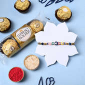  Buy Evil Eye Rakhi With Ferrero Rocher Online