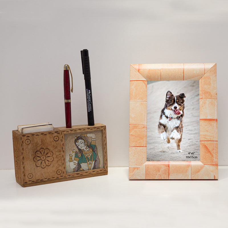 Rectangle Multi-Colour 4x6 Photo Frame