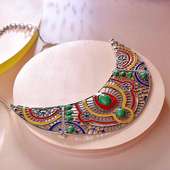 Multicoloured Bohemian Necklace