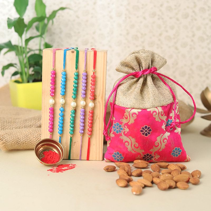 Multicoloured Rakhi Nuts