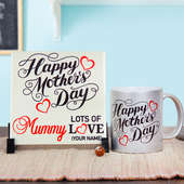 Mothers Day Mug and Ceramic Tile Combo