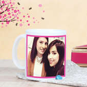 Personalised Mug for Gorgeous Sister with Back Sided View
