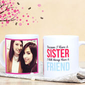 Mug for Gorgeous Sister - Rakhi gift for sister