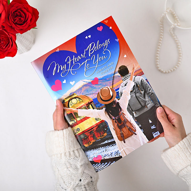 My Heart Belongs To You Valentines Day Greeting Card
