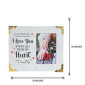 Measurement of My Heart Photo Frame