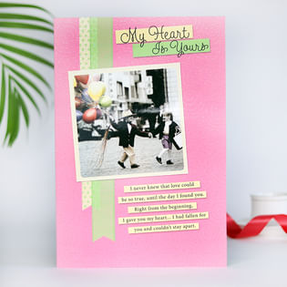My Heart Yours Love Day Card