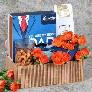 My Hero Dad Heartfelt Hamper My Hero Dad Heartfelt Hamper