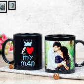 Personalised Black Coffee Love Mug - Best Valentine gifts