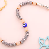 Mystic Charm Evil Eye Bracelet Rakhi
