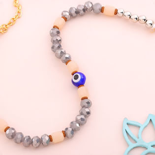 Mystic Charm Evil Eye Bracelet Rakhi