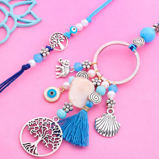 Mystical Evil Eye Bhaiya Bhabhi Rakhis
