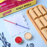 Multicolour Evil Eye Rakhi With Kaju Roll