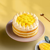 Naked Mango Magic Cake