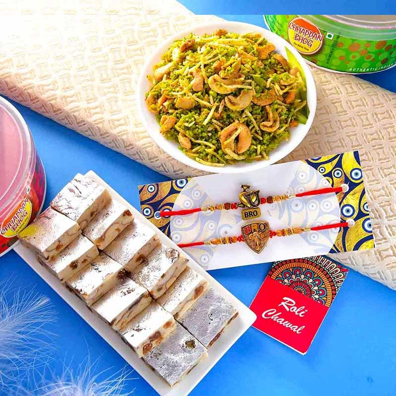 Namkeen Meetha Rakhi Set